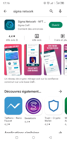 Parrainage Sigma network