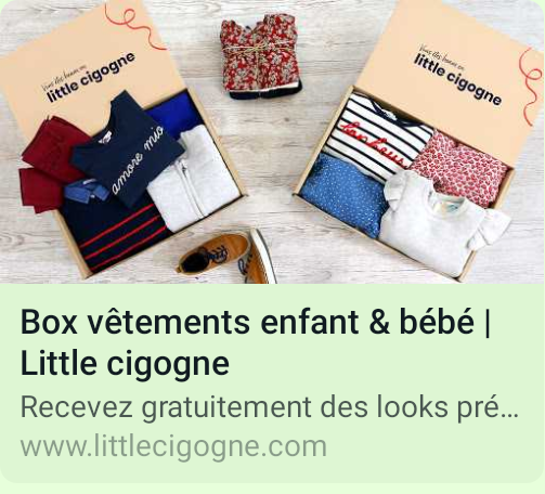 Parrainage Little cigogne