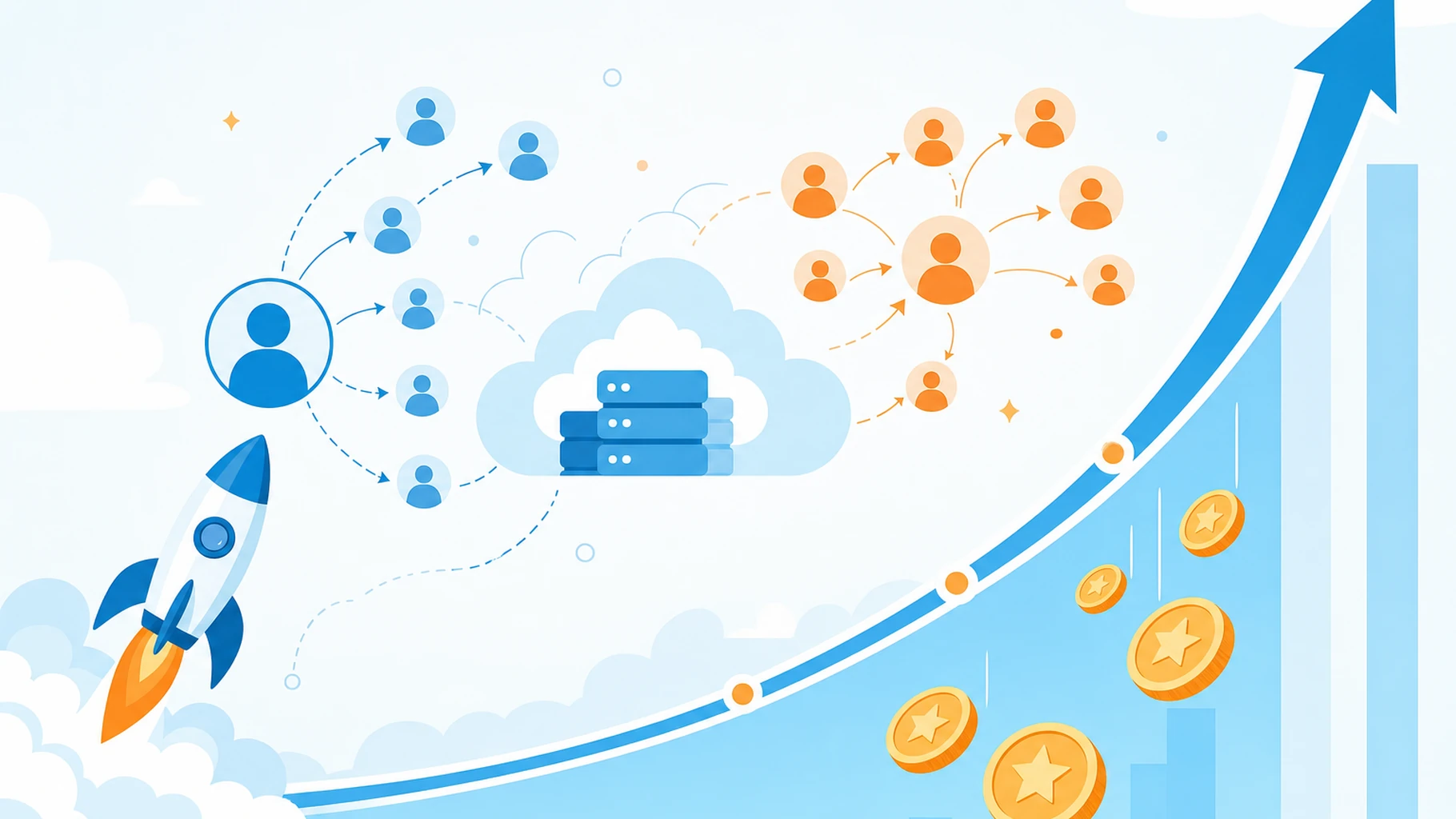 Comment Dropbox a fait +3900 % d'inscriptions en 15 mois grâce au parrainage