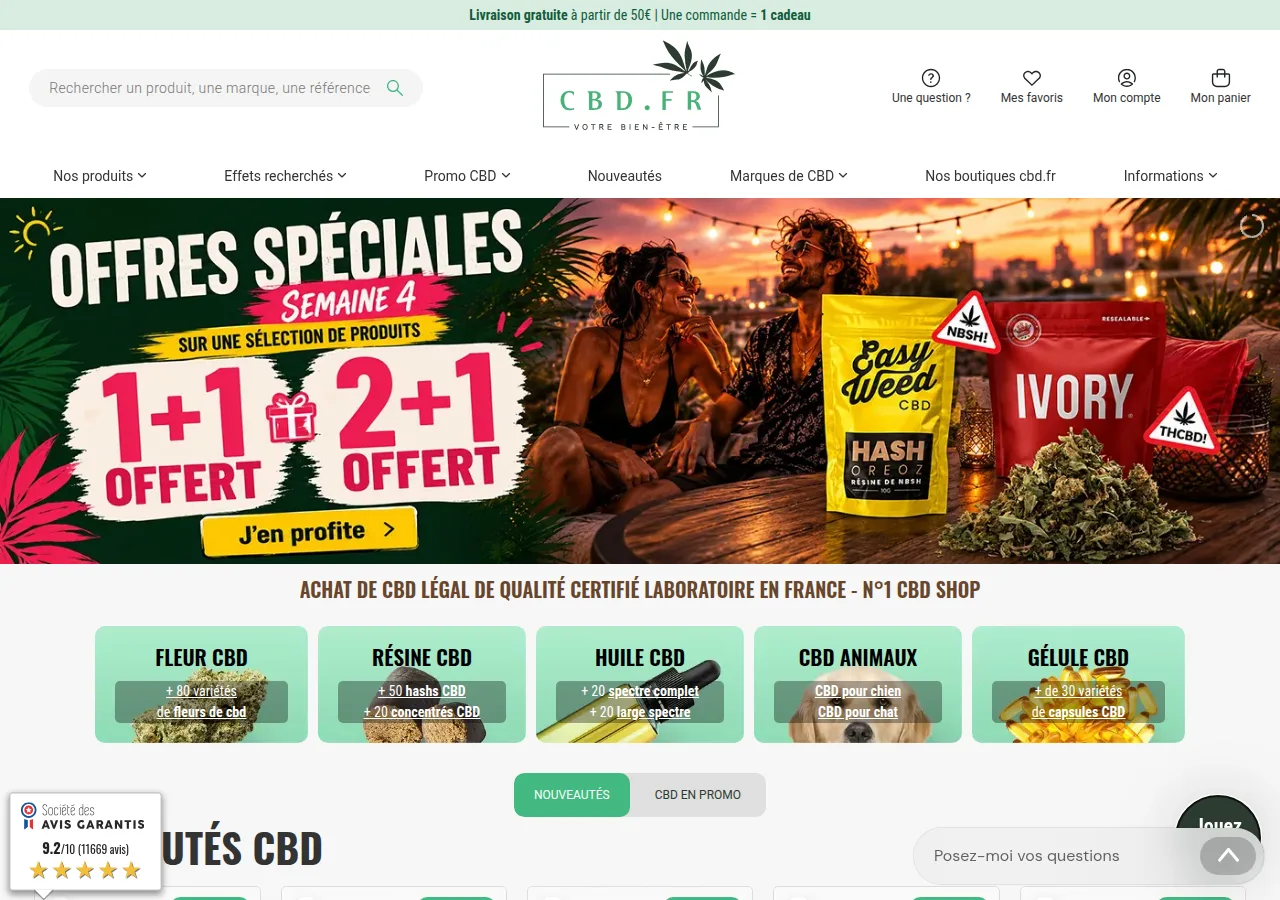 Page CBD.fr