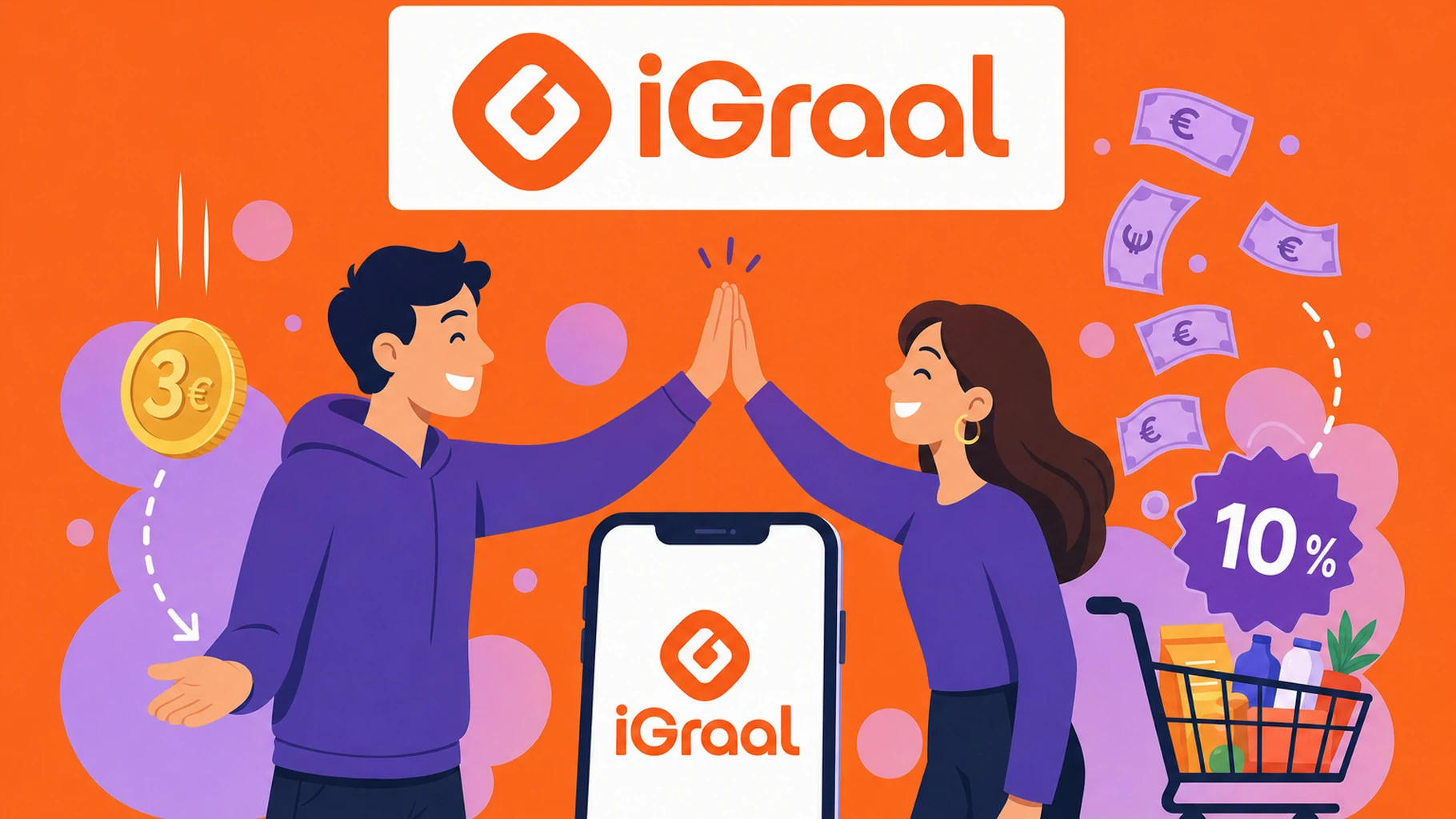 3 € par filleul + 10 % de leur cashback : les vrais gains du parrainage iGraal en 2026
