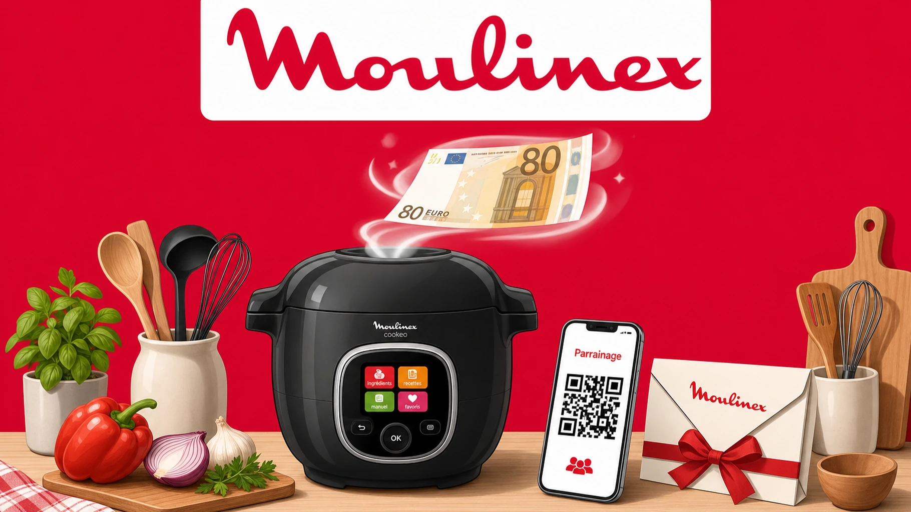80 € offerts sur le Cookeo : le parrainage Moulinex vaut-il le coup en 2026 ?