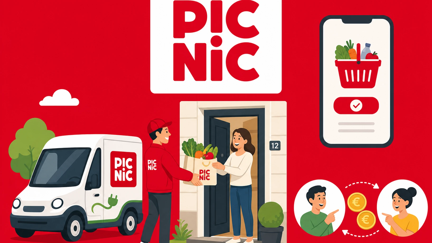 Picnic, le supermarché sans magasin : guide du parrainage à 10 € en 2026